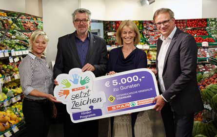 Spar unterstützt Österreichische Krebshilfe