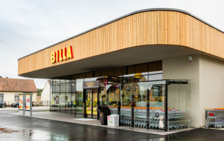 Volles Leben in der Billa Filiale in Gföhl