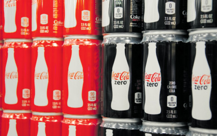 "Zero Sugar" gibt Coca-Cola Auftrieb - Umsatz kräftig gestiegen