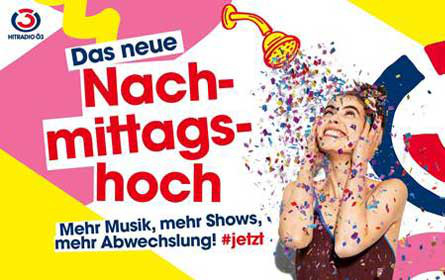 Ö3-Plakate: Das neue Nachmittagshoch