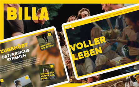Tunnel23 realisiert Digitalkampagne für Billa