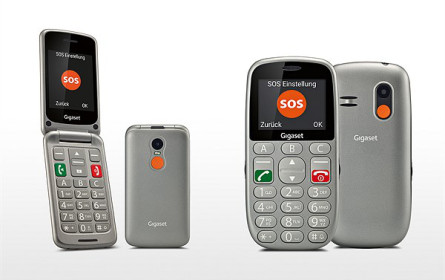 Gigaset präsentiert neue Seniorenhandys mit erweiterten Notfallfunktionen