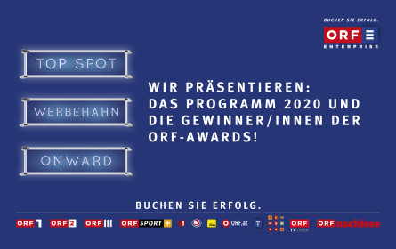 Das ORF-Programm 2020 und die besten Teams im Rampenlicht