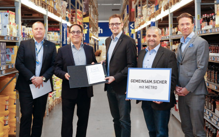 Gemeinsam.Sicher: Metro und Bundeskriminalamt schließen Kooperationsübereinkommen