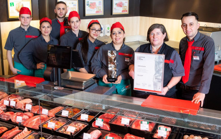 Beste Fleisch- und Wurstwarenabteilung Österreichs ausgezeichnet