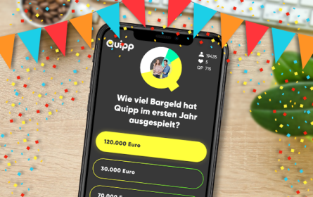 Österreichs Nummer 1 Live-Quiz-App „Quipp“ feiert ihr einjähriges Jubiläum
