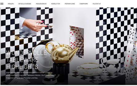 Falstaff Living launcht neues Online-Magazin