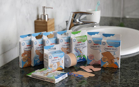 Neue Spar-Eigenmarke MediHelp bringt Pflaster für jede Lebenslage