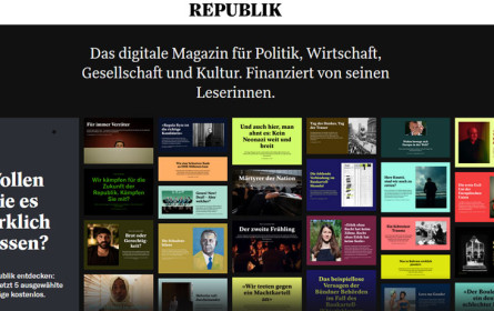 Schweizer Online-Magazin "Republik" droht Aus