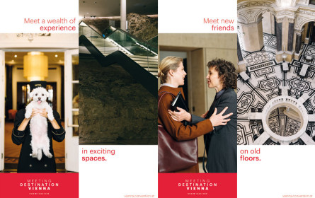 Neuer Markenauftritt: Meeting Destination Vienna. Now. Together