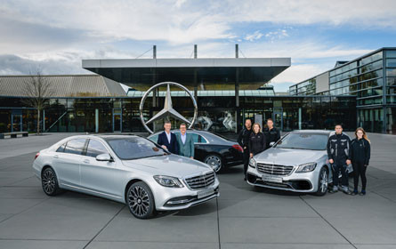 Produktionsjubiläum für die S-Klasse