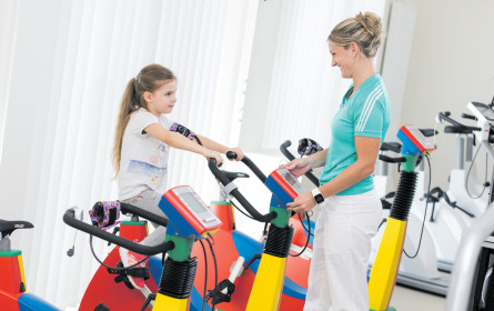 Netz für Kinder-Reha steht