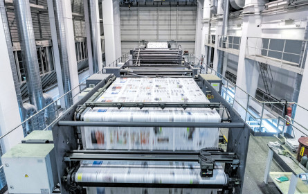 Global modernste Zeitungsdruckerei