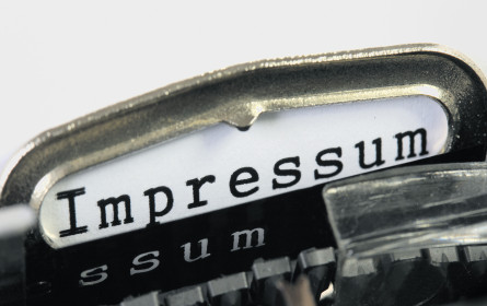 Impressum: Wer hat das gedruckt? 