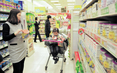 Spezialprodukte boomen im Importland China 