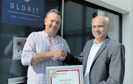 Qualitätssiegel für Glorit