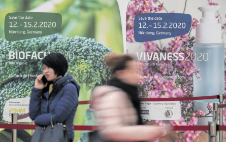 Mehr Raum für Bio: Weltleitmesse Biofach