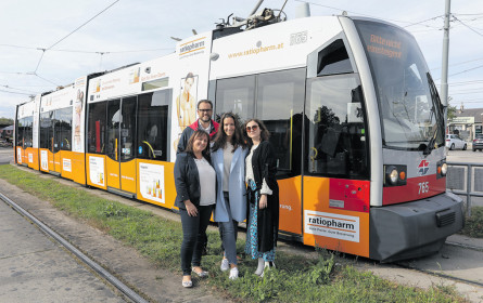 ratiopharm fährt Straßenbahn