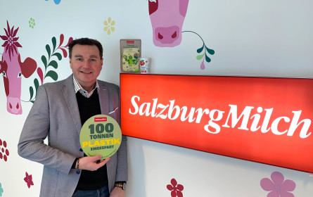 SalzburgMilch spart 100 Tonnen Plastik ein