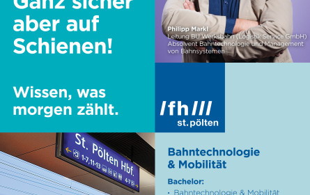 Neue Werbelinie der FH St. Pölten gestartet