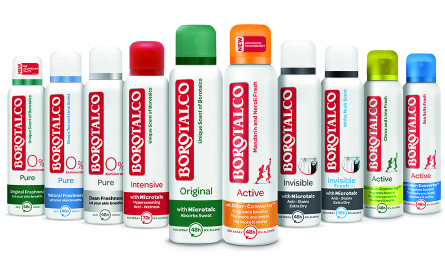 Bringt die Konkurrenz ins Schwitzen: Borotalco auf Erfolgskurs