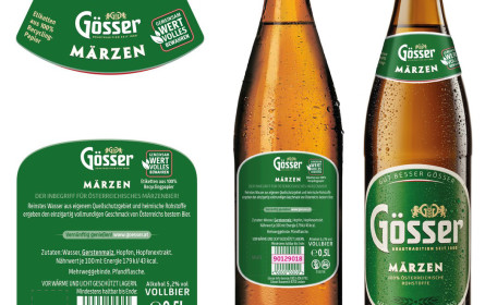 Recyclingpapier für Gösser Märzen erhält 1.000 Bäume pro Jahr