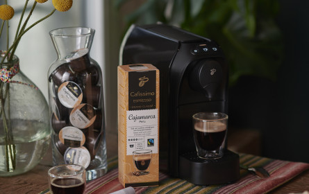 Limitierte Kaffeespezialität „Cajamarca Peru“ von Tchibo