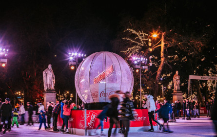 Silent Ice Disco für Coca-Cola am Eistraum