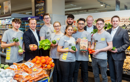 Billa Lehrlinge führen zwei Filialen in Wien