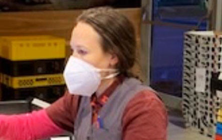 Schutzmasken für MPreis-Mitarbeiter