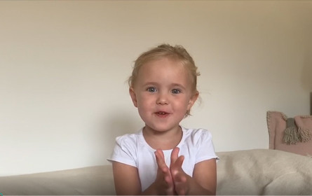 Coronakrise: Die Kleinsten im Team Österreich richten sich an die Großeltern