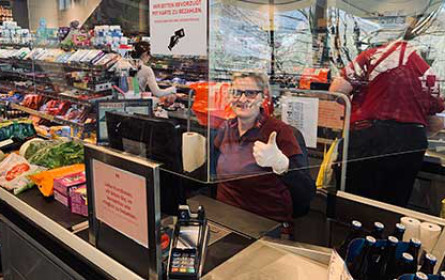 Ein Dankeschön für die Helden der Supermärkte