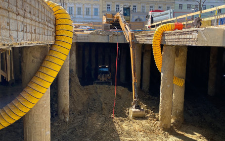 Bauarbeiten bei Ikea am Westbahnhof laufen wieder