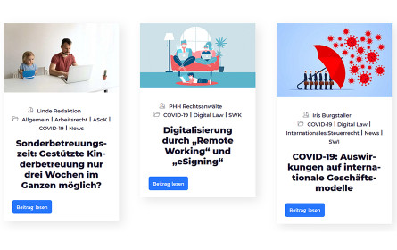 Infoseite des Linde Verlags zu Covid-19 bündelt Rechtsinformationen für Unternehmen unter einem Dach