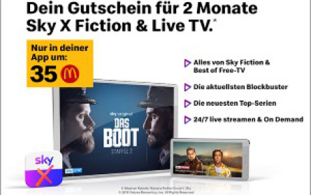 Zusammenstehen: Sky Österreich und McDonald’s starten erneut Kooperation