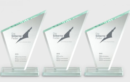 „Die Silberne Feder“ sucht Mitarbeitermedien im Corona-Test