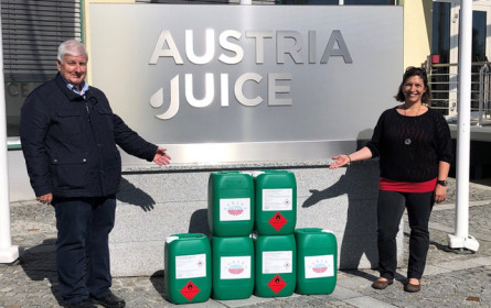 Agrana startete Desinfektionsmittelherstellung