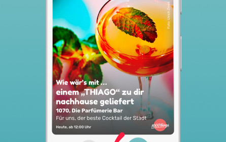 Inspi App um "Wien gut finden" gestartet