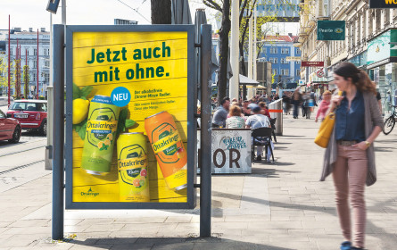 Ottakringer Brauerei mit Radler hoch drei