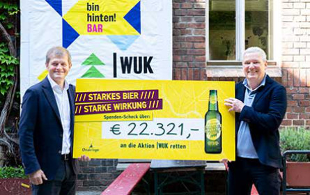 Ottakringer ünterstützt das WUK