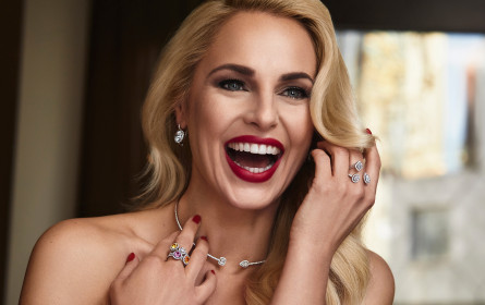 Silvia Schneider präsentiert die Bucherer-Kollektion Joy