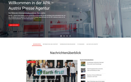 Relaunch des Online-Auftrittes der Nachrichtenagentur-Gruppe APA