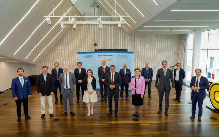 Post-Vorstand Peter Umundum lud zu Empfang des VEF