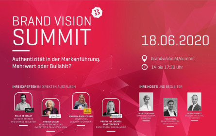 Brand Summit Online am 18. Juni: Authentizität in der Markenführung (kann man nicht lernen)