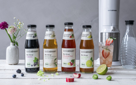 Sommer im Glas: Lecker erfrischen mit den Bio-Sirups von SodaStream