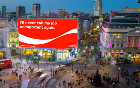 Coca Cola Kampagne “OpenLikeNeverBefore”