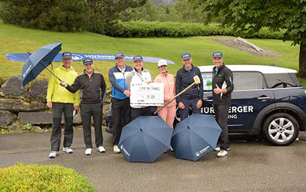 Charity-Golfturnier der Nürnberger und Garanta brachte 17.000 Euro