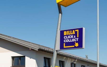 Volles Leben in der neuen Billa Filiale in Wals