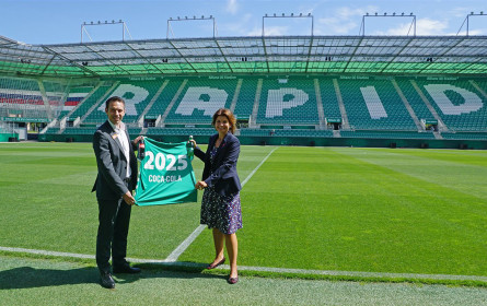 Coca-Cola übernimmt Teampartnerschaft des SK Rapid