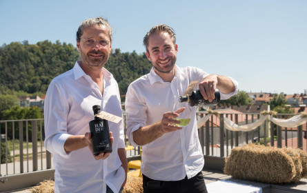 Grüner Bio-Wodka aus Graz